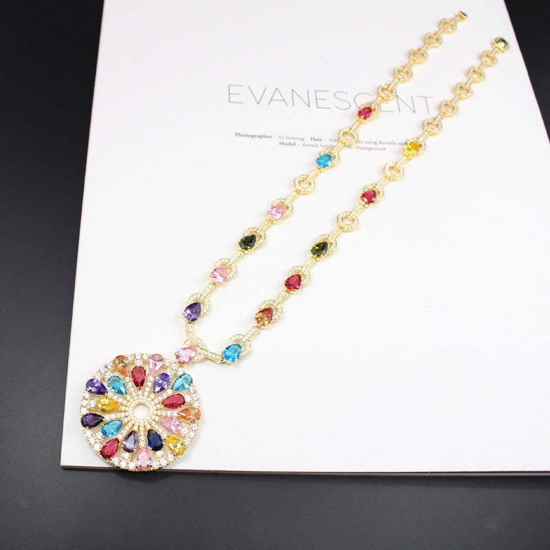 Women Multi-Color Necklace