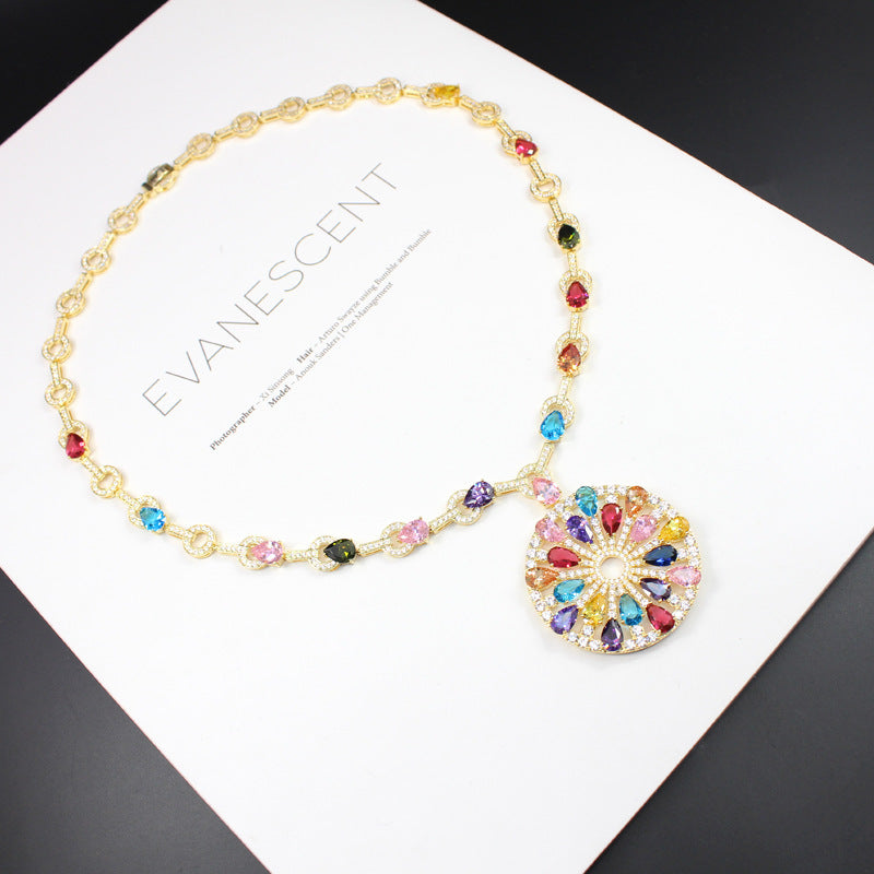 Women Multi-Color Necklace
