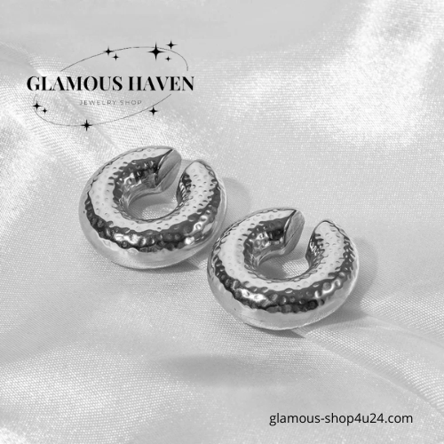 Chunky Gold Ear Cuff Jewelry