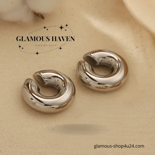 Chunky Gold Ear Cuff Jewelry