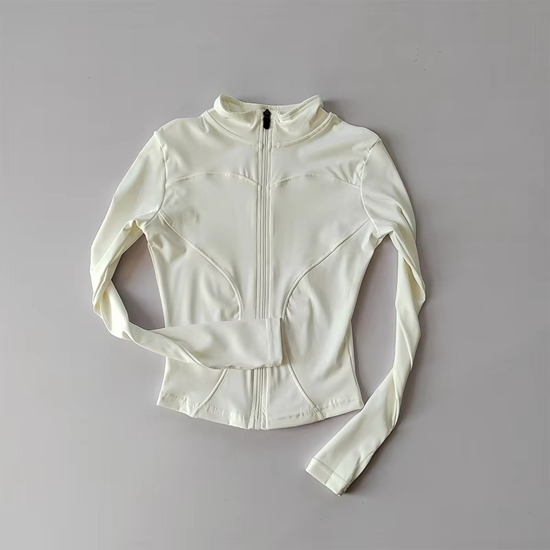 Outdoor Sports Long-Sleeved Women’s Slim Yoga Jacket