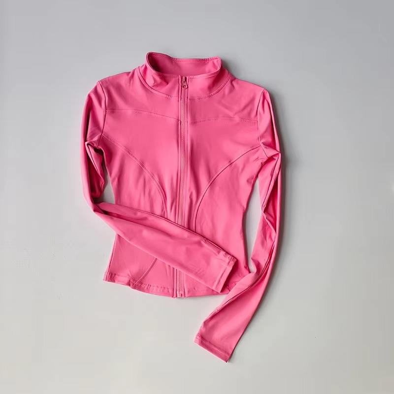 Outdoor Sports Long-Sleeved Women’s Slim Yoga Jacket